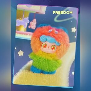 Q Kids Wave Club Series Mini Plush Pendant  "Freedom"